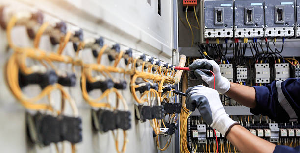 Professional Electrician technician working in Champlin, MN